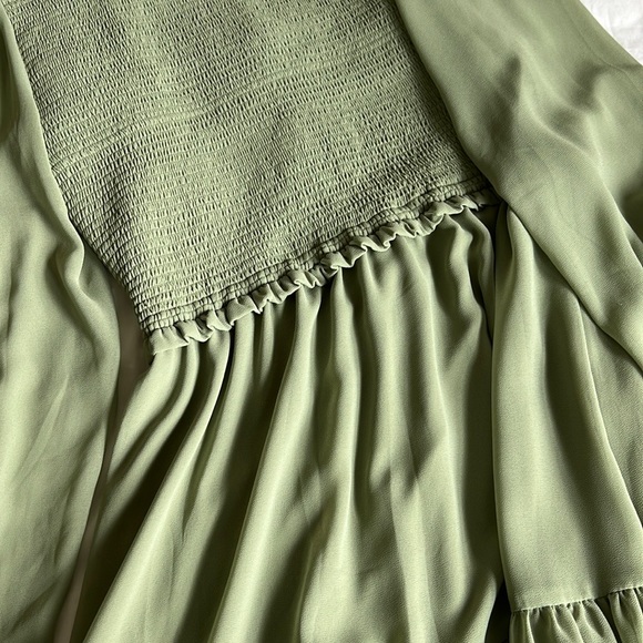 Wilfred Rosalyn Dress in Sage Green - Picture 6 of 8